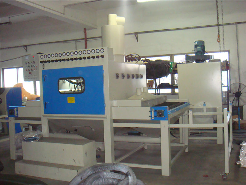 JC-1600SA自動輸送式噴砂機