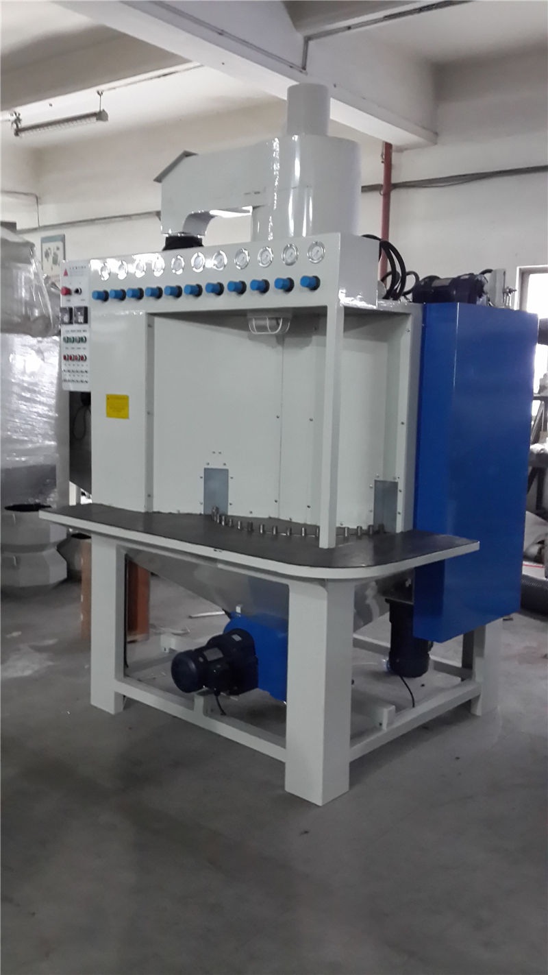 自動噴砂機 JC-1300HA自動連續回轉式噴砂機